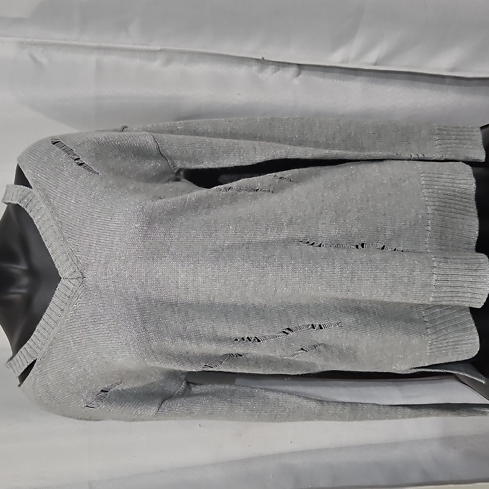 Silver sweater